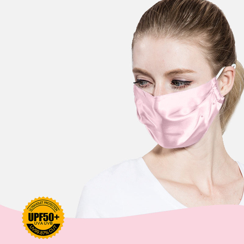 Silk sunscreen mask