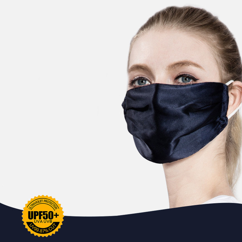 Silk sunscreen mask