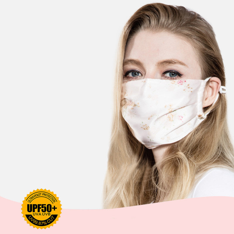 Silk sunscreen mask