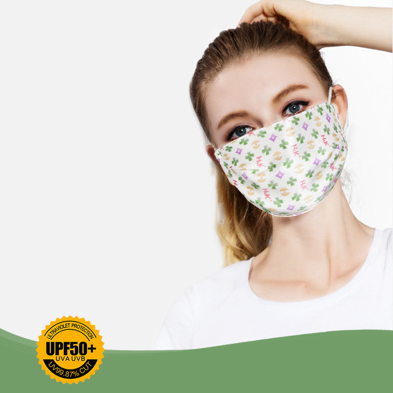 Silk sunscreen mask