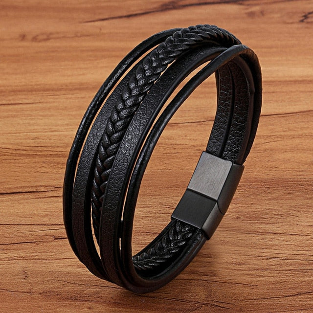 Stainless Steel Magnetic Men Bracelet