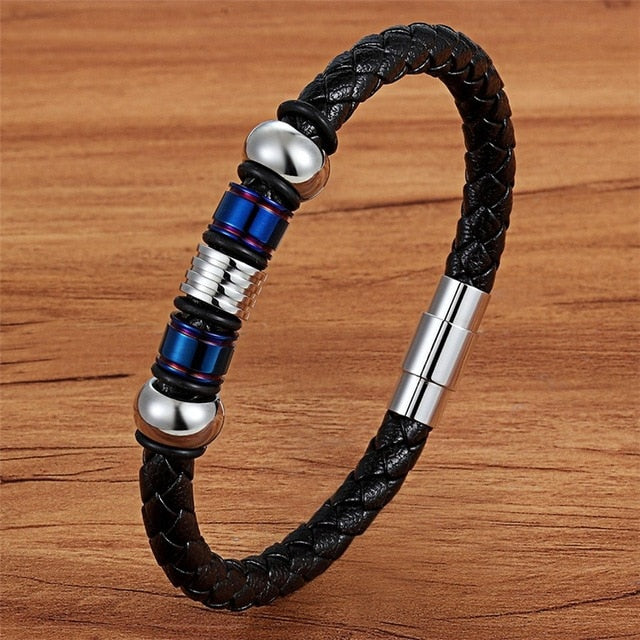 Stainless Steel Magnetic Men Bracelet