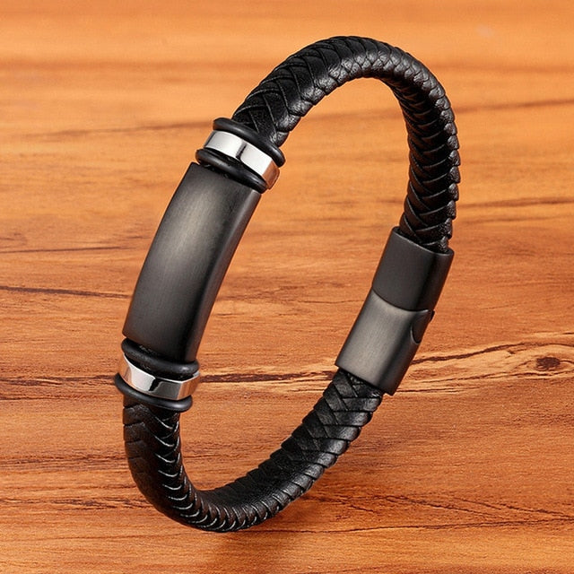 Stainless Steel Magnetic Men Bracelet