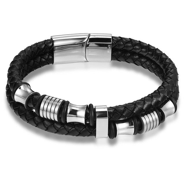 Stainless Steel Magnetic Men Bracelet