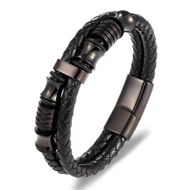 Stainless Steel Magnetic Men Bracelet