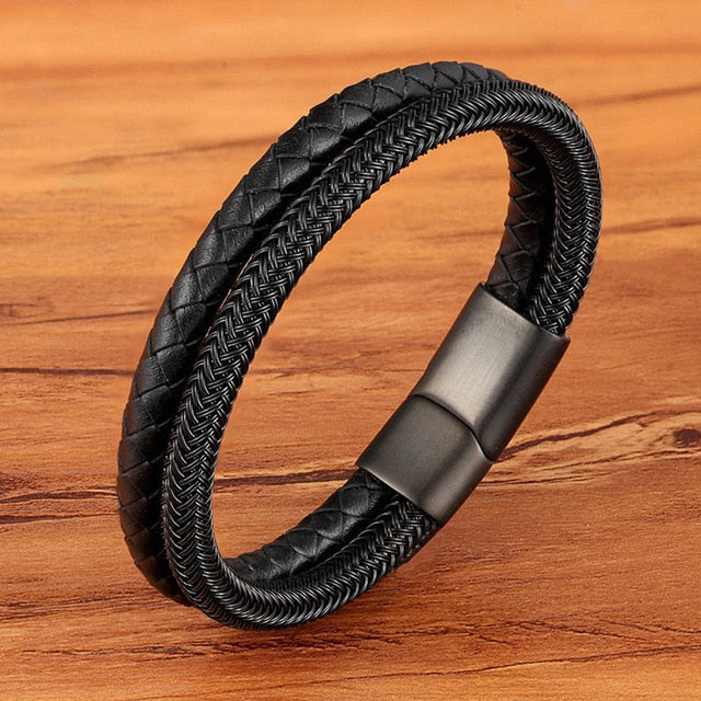 Stainless Steel Magnetic Men Bracelet