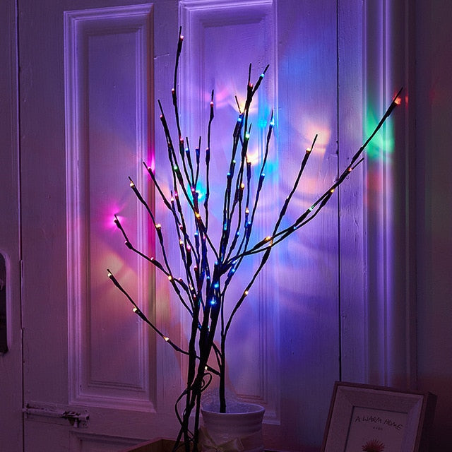 Light Tree Branch Light String Decorations