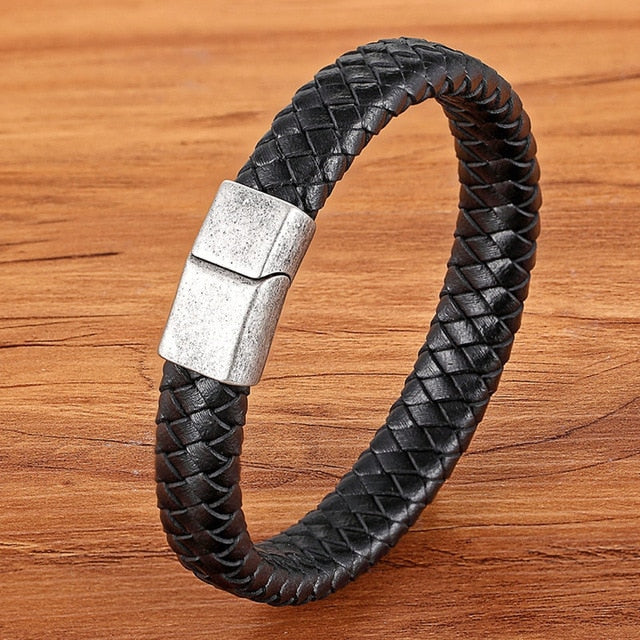 Stainless Steel Magnetic Men Bracelet